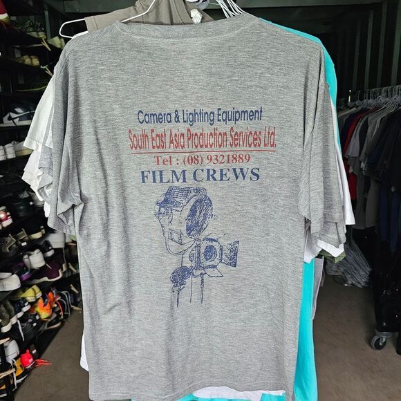 Tshirt Center Gray Graphic Tee Film Crew South East Production  226 - Picture 2 of 5